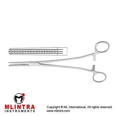 Heaney (Rogers) Hysterectomy Forcep Fig. 1 Stainless Steel, 21.5 cm - 8 1/2"